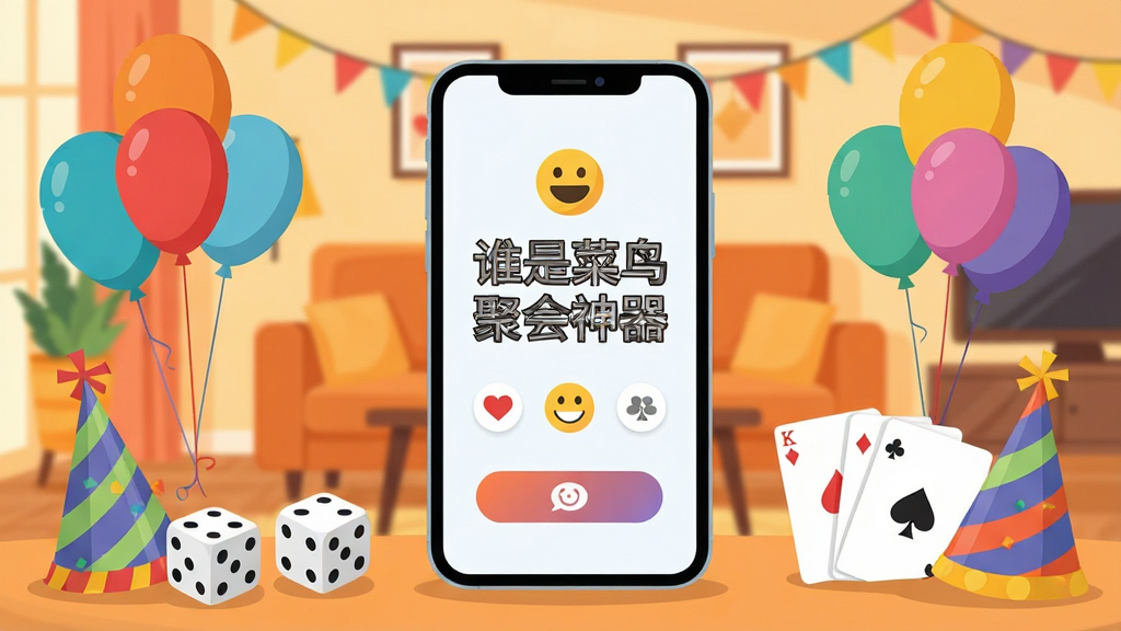��������ڷ�һ�������ֻ�����Ļ��ʾ��˭�ǲ���ۻ������������棬��Χ���Ʋ�ɫ�������ӡ��˿������ɶ�ñ������Ϊůɫ�������ۻ᳡�������ֲ������Ĺ�ͼ�����Ϊ��ƽ���廭��ϸ�ڰ���Ц��ͼ���뻥����ť�����������������ɾ��޶���Ԫ��