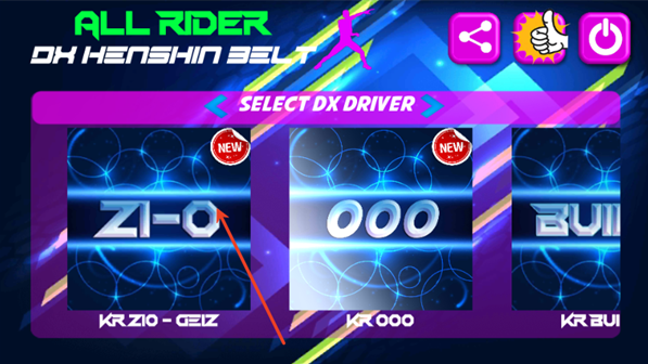������ʿ�׶�������ģ��������(Zect Rider Power��װ��)