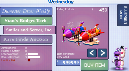 �������ҹ��6�ֻ�������(FNaF 6: Pizzeria Simulator)v1.0.8 ��׿��