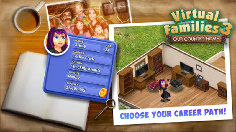 �����ͥ3�����氲׿����(Virtual Families 3)v2.4.7 �ֻ���