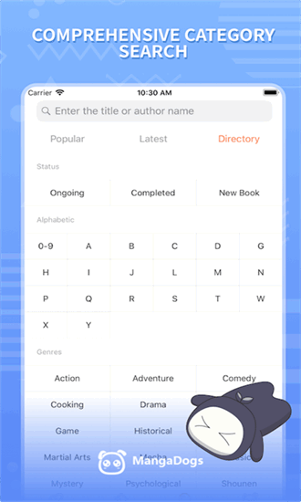 �������������ذ�װ��׿�棨Manga Dogs��v10.4.6 ���°�