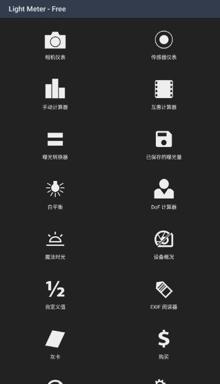 lightmeter测光表 lightmeter测光表