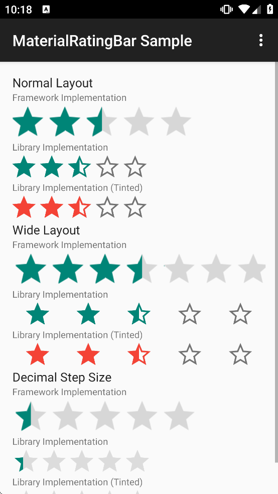 MaterialRatingBar Sample��������v1.4.0 ��׿��