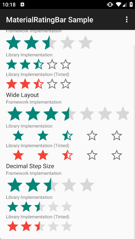 MaterialRatingBar Sample��������v1.4.0 ��׿��