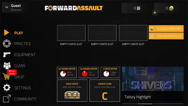 ǰ��ͻϮ�������İ����ذ�װ��Fwd Assault��v1.2068 ��׿��