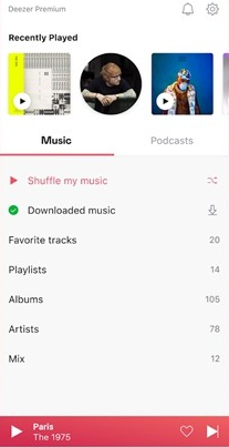 deezer�����ֻ���