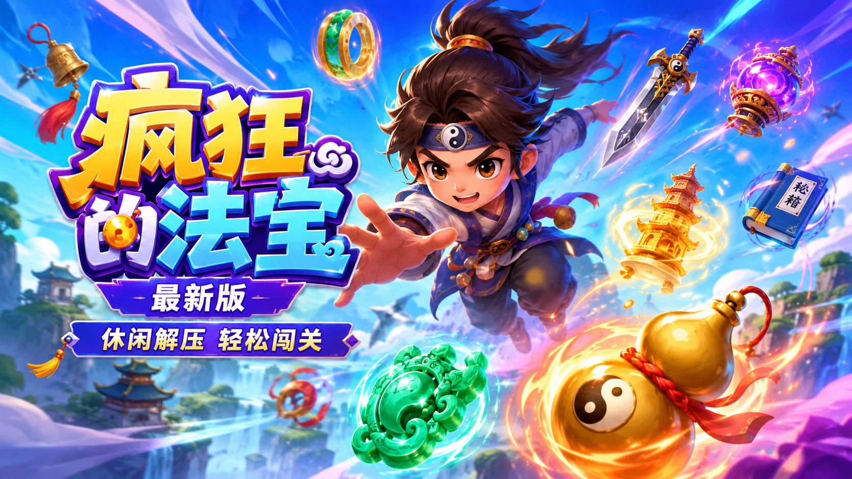 疯狂的法宝新版上线!这休闲手游让我通宵停不下来