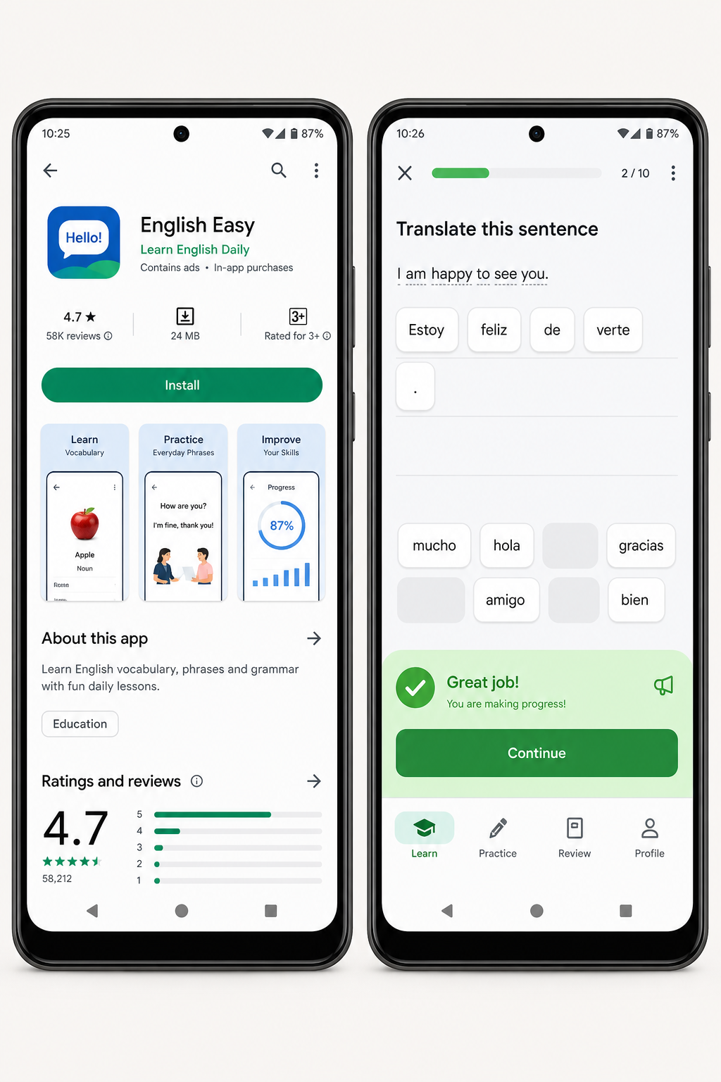 �а�Ӣ��app��׿��������ڣ���ʱ��ѳ�ѧ����