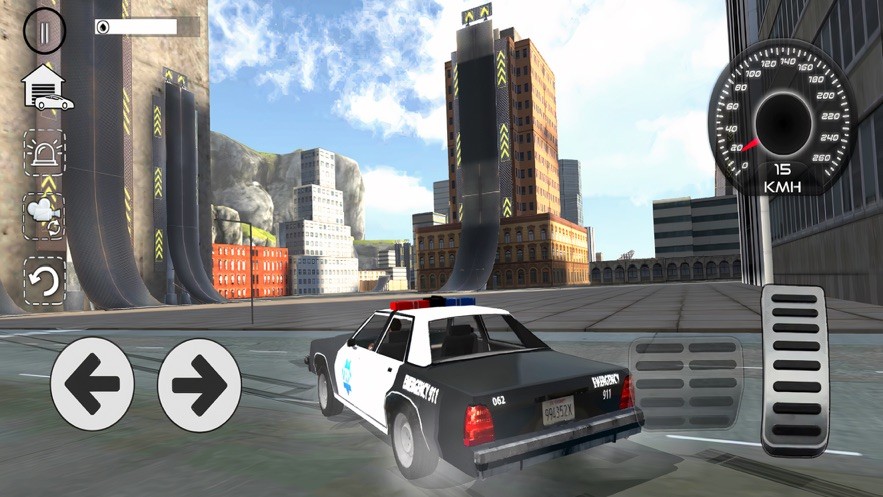 ����Ư��ģ�������°�����(Police Car Drift Simulator)v1.025 ���İ�