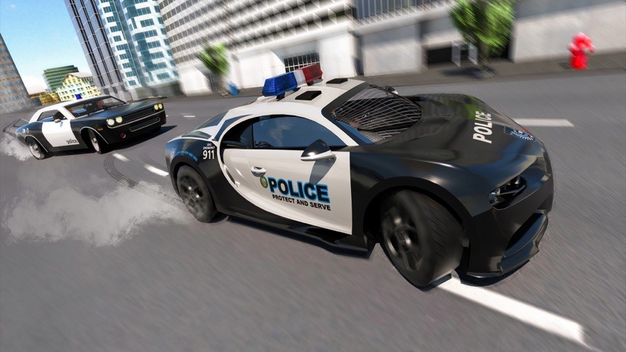 ����Ư��ģ�������°�����(Police Car Drift Simulator)v1.025 ���İ�