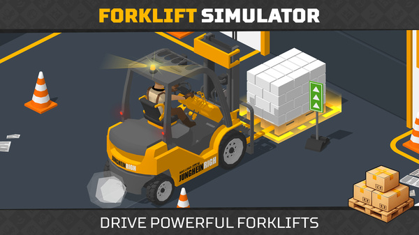 �泵����ģ��3D�ֻ�������(Forklift Extreme��װ��)v4.1.14 ��׿��