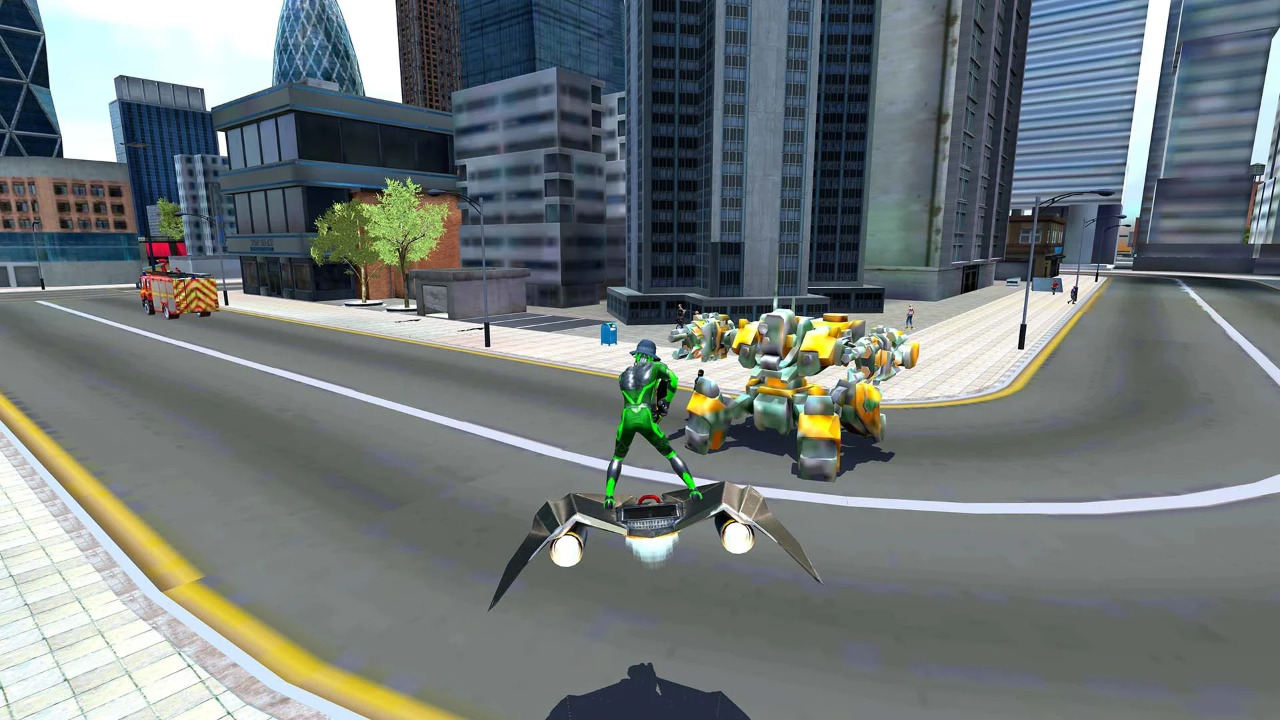 ��������Ӣ�۰�׿������(Rope Frog Ninja Hero Car Vegas)v3.1.7 ���°�