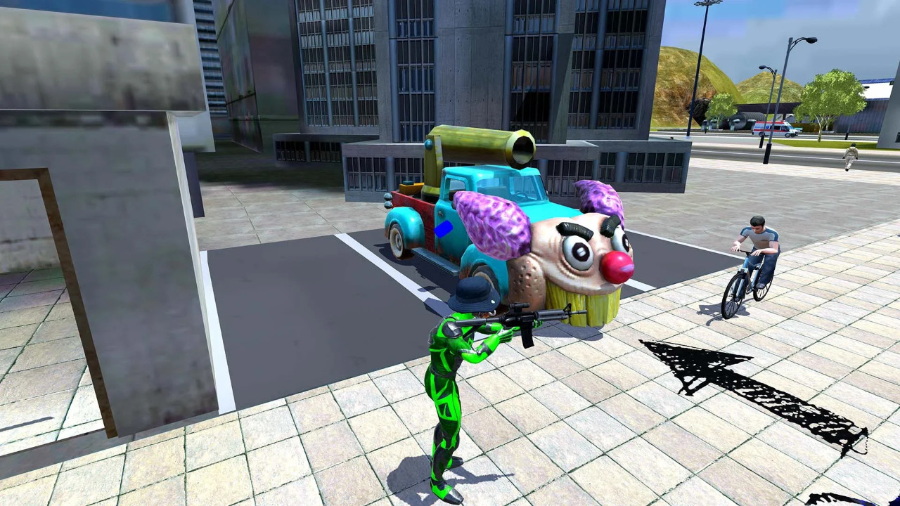 ��������Ӣ�۰�׿������(Rope Frog Ninja Hero Car Vegas)v3.1.7 ���°�