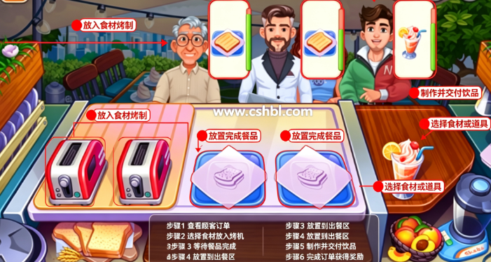 �ҵĿ��ȵ����İ�����(My Cafe Shop Cooking Game��װ��)