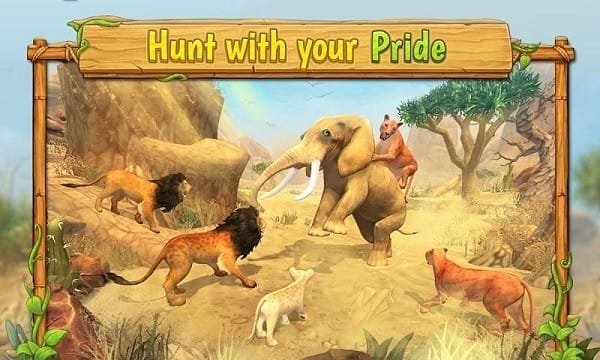 ʨ�Ӽ���ģ������׿��(Lion Family Sim Online)v4.4 ������
