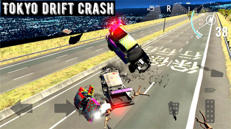 ����Ư����ײ��Ϸ�������°�(Tokyo Drift Crash��װ��)v7 ���İ�
