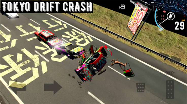 ����Ư����ײ��Ϸ�������°�(Tokyo Drift Crash��װ��)v7 ���İ�