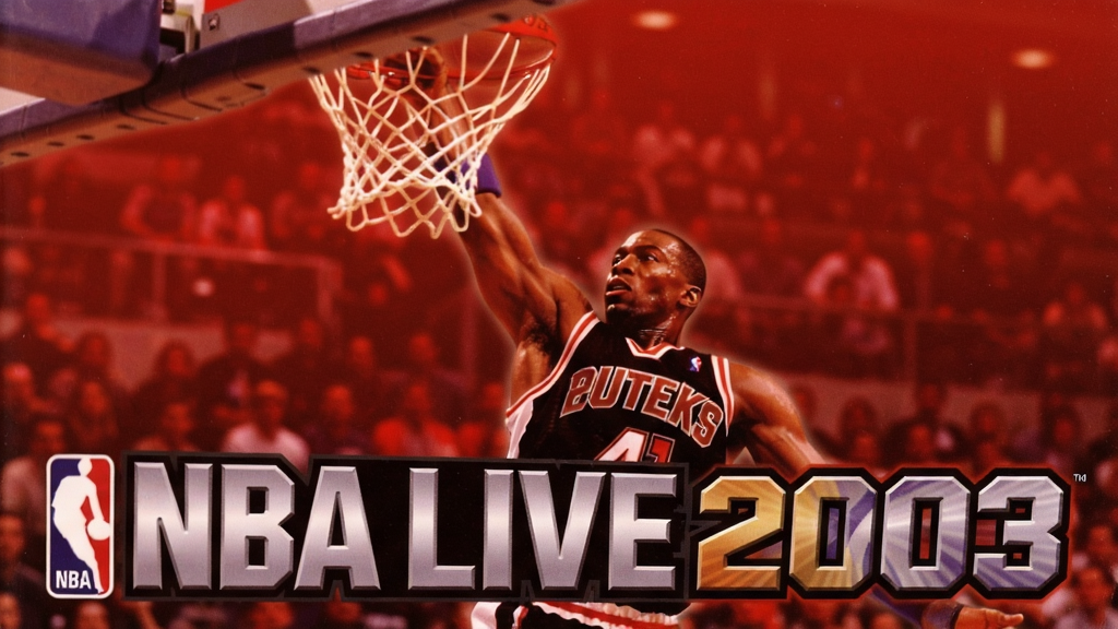 NBA Live 2003��Ϸ���棬������Ա����˲�䣬��ɫ����������������