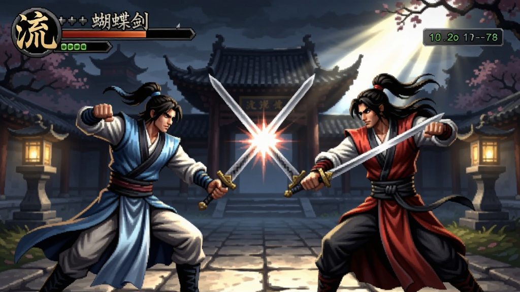 ���Ǻ�������������Ϸ���棬��λ������ɫ�ֽ��Ծ���������ɫ���㣬��ӰЧ��ǿ��