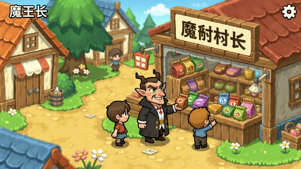 ħ���峤���ӻ�����Ϸ��ͼ��������ͨ���Ĵ�ׯ���ӻ��꣬�������ڹ�����Ʒ