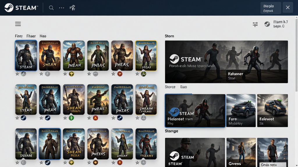 Steam��Ϸƽ̨�����ͼ��չʾ��Ϸ����̵�ҳ��