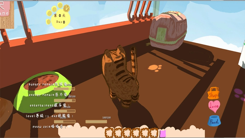 橘猫的一天v1.0 免安装版 橘猫的一天v1.0 免安装版