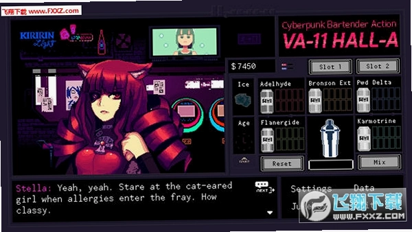������˾Ʊ��ж� VA-11 Hall-A: Cyberpunk Bartender Actionv1.0 ���İ�
