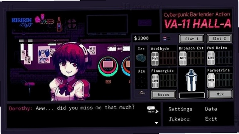 ������˾Ʊ��ж� VA-11 Hall-A: Cyberpunk Bartender Actionv1.0 ���İ�