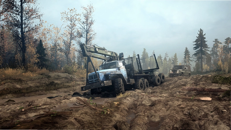 ��ת��̥����Ţ���� Spintires: MudRunnerv1.5.8 �����ƽ��