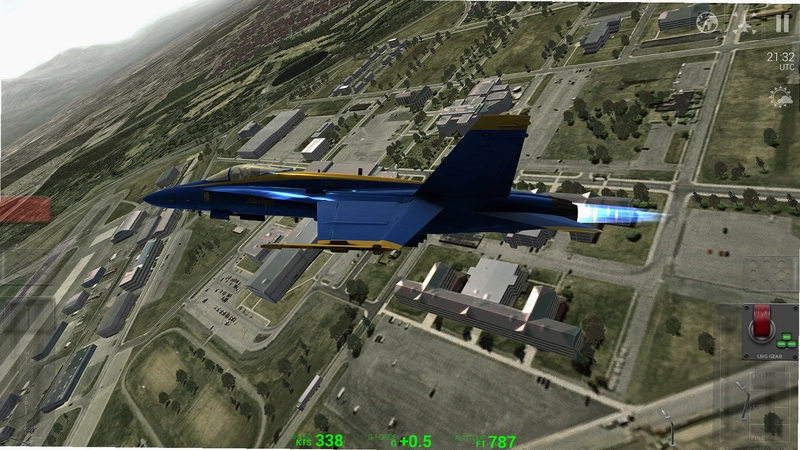 ����ʹ�ؼ����ж�ģ�� Blue Angels Aerobatic Flight Simulation1.0 �ƽ��