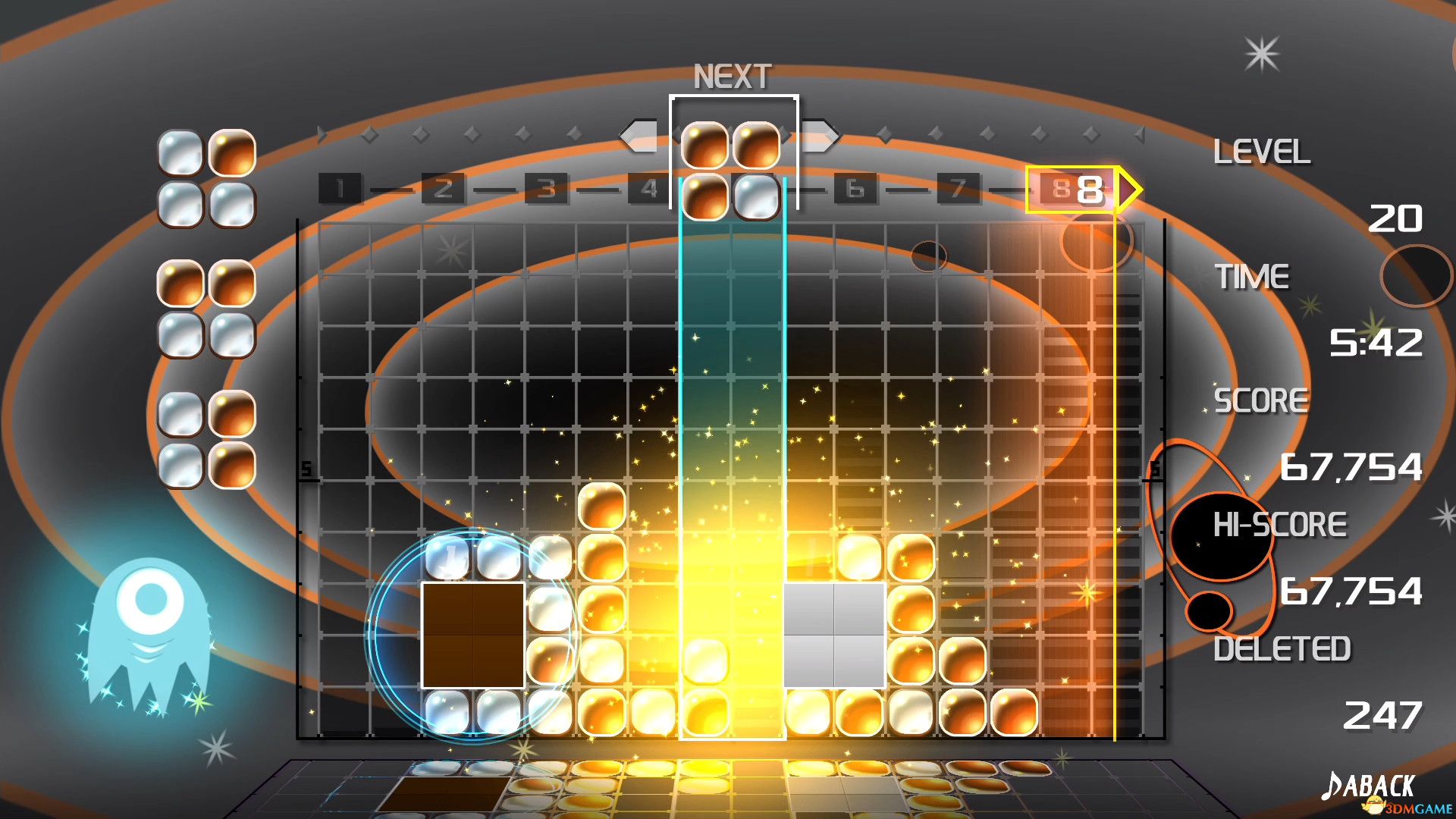 ���ַ�����Ϸ�������°�(LUMINES REMASTERED) ��Ϸ�淨 �������� ��Ч