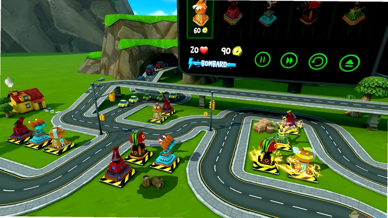 а������˽�ͨ����HD Evil Robot Traffic Jam HD1.0 �ƽ��