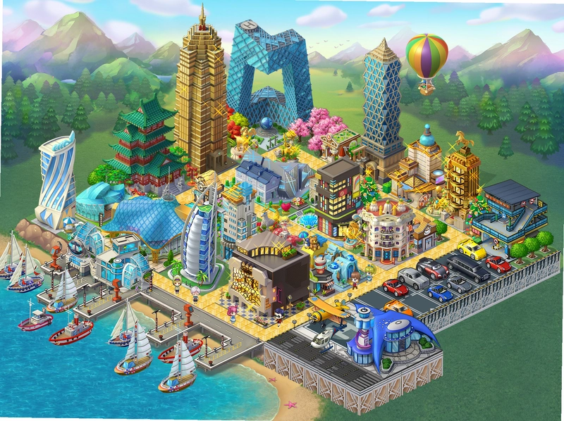 涡点小镇 SimTown1.0 中文汉化版 涡点小镇 SimTown1.0 中文汉化版