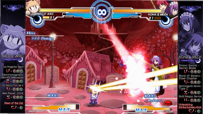�¼��� Melty Blood1.0 ����Ϸ