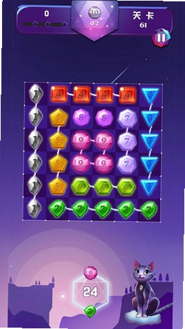 �Ʊ�ʯ��è Push The Gem Cat1.0.2 ��������
