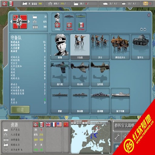 ս��ָ�ӹ٣�ŷ��ս�� Battle Commander: Europe War1.0.2 2026 ����ս����Ϸ