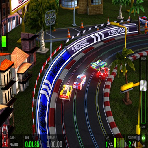 �߿Ƽ�����:ģ����߳��� Hot Tech Racing1.0.8 ��׿��