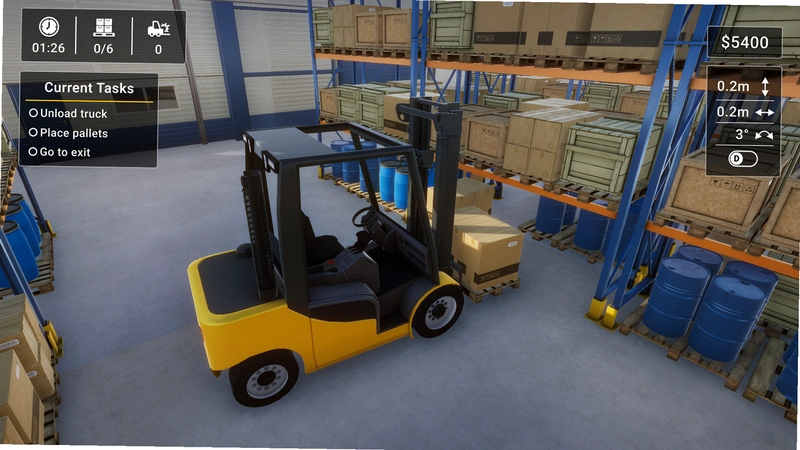 �泵ģ�� Forklift Simulator2026 ���İ�