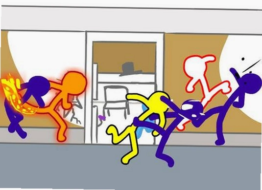 ����˺ᴩ���� Stickman Crossing Highway2026 ���°�