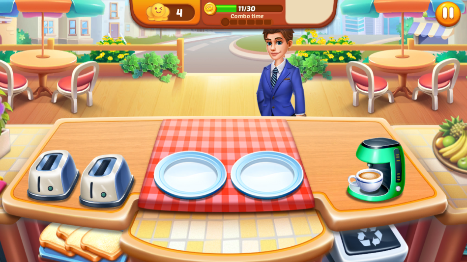 ������⿴�ʦ��Ϸ�����ֻ���(Kitchen Scramble��װ��)v11.2.36 ��׿��