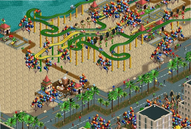 ��ɽ�����2������� RollerCoaster Tycoon 22026 ����������