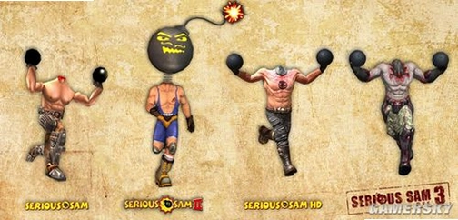 Ӣ����ķ����棺�״γ��� Serious Sam Classic: The First Encounter1.07 ���������Ϸ