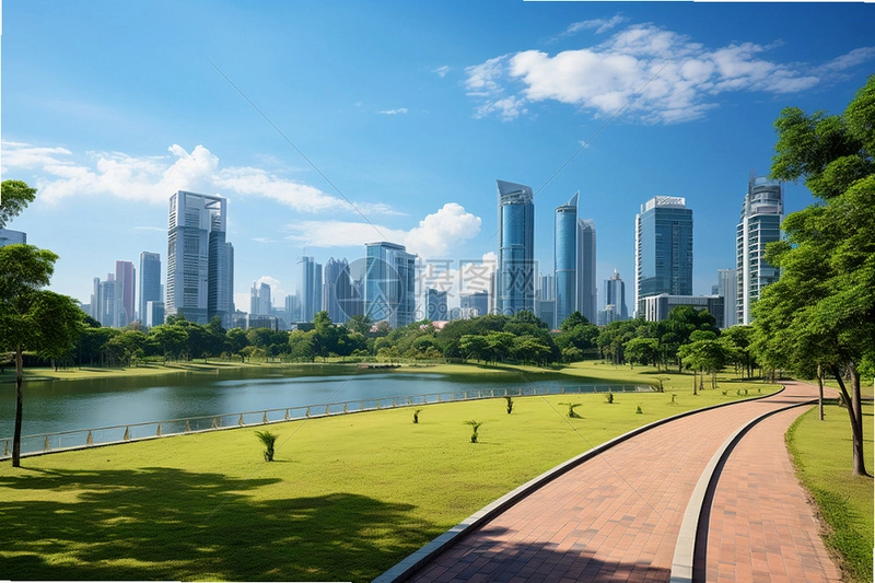 ��ɫ���� Green City2026 ��ɫ����ģ��
