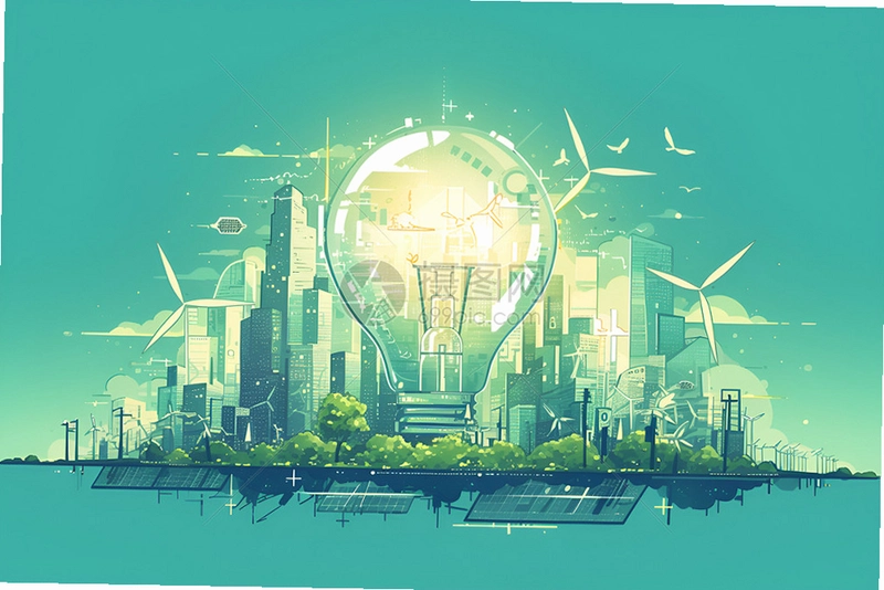 ��ɫ���� Green City2026 ��ɫ����ģ��