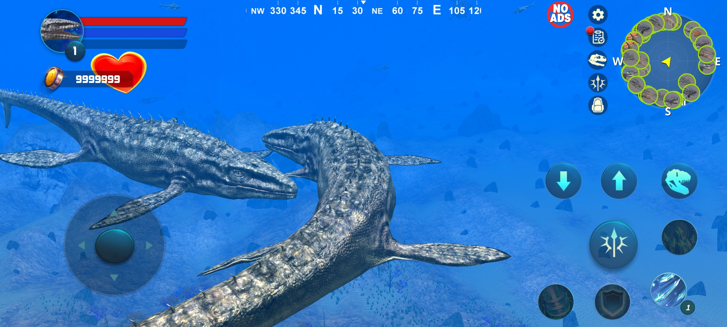 ����ģ�������ذ�׿��(Mosasaurus Simulator��װ��) ��׿�ֻ���װ�̳� ���������Ϸ����