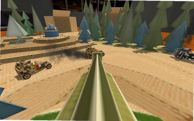 ֽ��̹��ս�� Cardboard Tank Battle1.3.2 ���Զ�ս��Ϸ