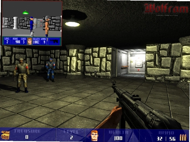 �¾��ܲ�3D���̰� Wolfenstein 3D Classic1.0 ����Ӳ�̰�