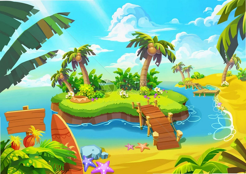 �ȴ�����ƴͼ Tropical Island Jigsaw1.2.0 2026 ��������ƴͼ��Ϸ