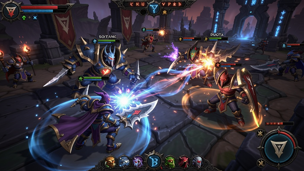 Dota2 ��Ϸ������Ӣ�۶�ս����Ч������ս�����ң���������Ƽ�����ħ��ɫ�ʣ��߷ֱ��ʣ�ϸ�ڷḻ