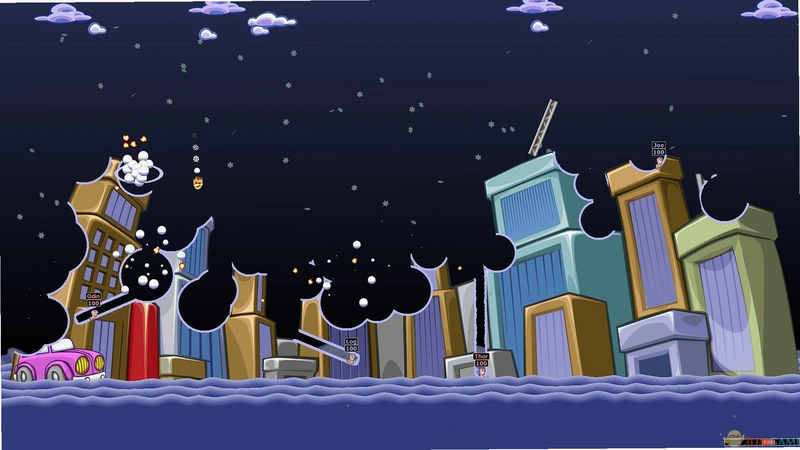 ��ս��� �����ɶ� Worms: World Party1.0 ������